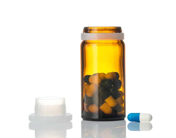 Bottle of pills — Stock Photo, Image