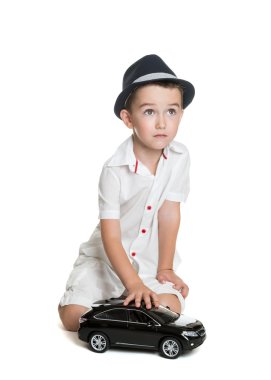 mutlu neşeli güzel bir çocuk portresi