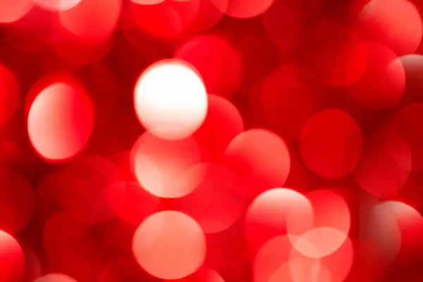 Color de luces borrosas bokeh. Resumen Fondo de Navidad rojo y azul — Foto de Stock