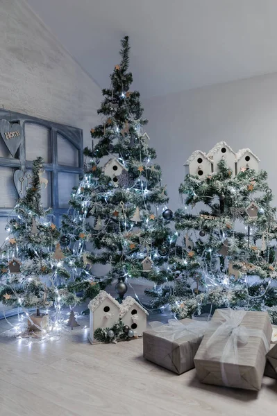 Natal Xmas Feriados Ano Novo Decoração Árvore Natal — Fotografia de Stock