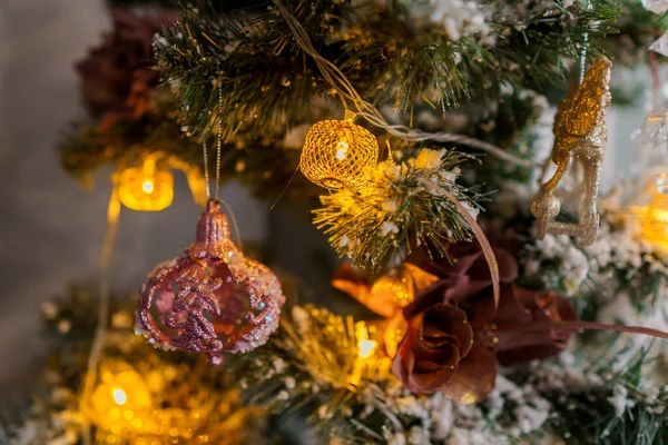 Kerstmis Kerstmis Nieuwjaar Vakantie Decoratie — Stockfoto