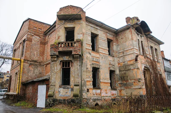 Gammal Övergiven Herrgård Vinnytska Regionen Ukraine — Stockfoto