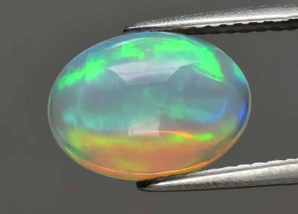 Naturlig Ädelsten Opal Tång Bakgrund — Stockfoto