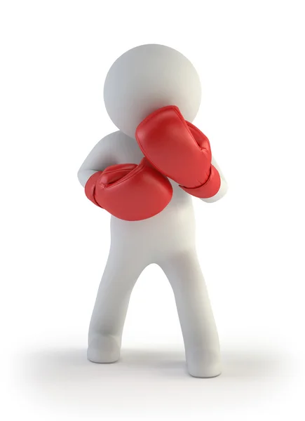 3d small - boxer — Stock Photo, Image