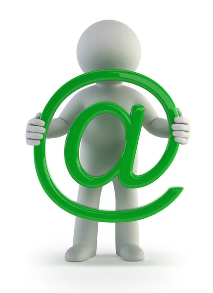 3d small - email — Stock Photo, Image