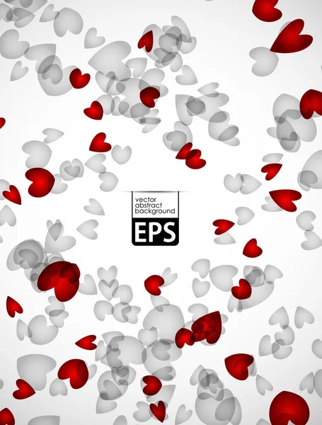 EPS, valentin háttér — Stock Vector