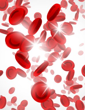 kırmızı kan hücreleri ile arka plan