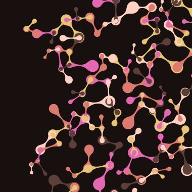 Vintage dna molekülünün yapısını