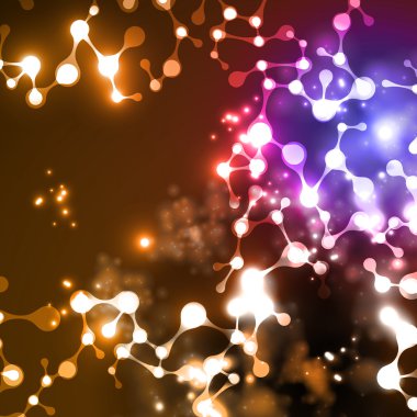 dna molekülünün yapısını Neon
