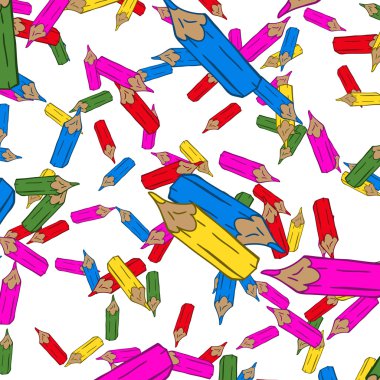 arka planı ile kurşun kalemler