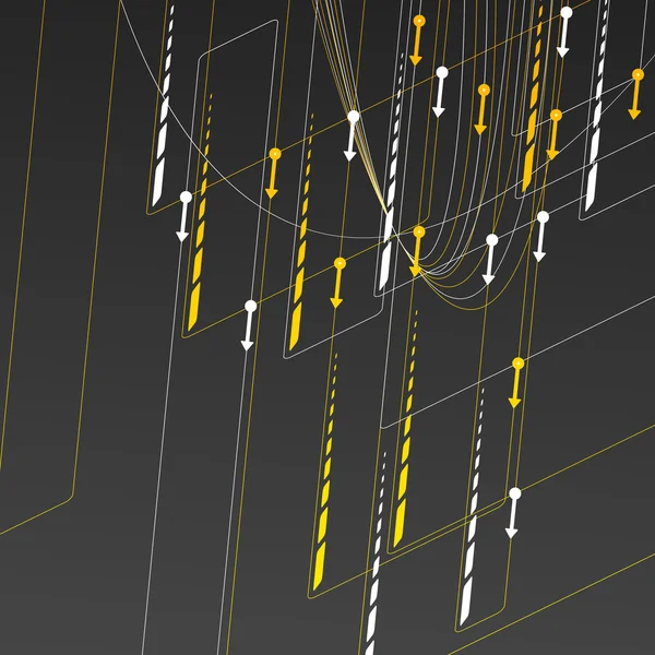 Technischer Hintergrund — Stockvektor