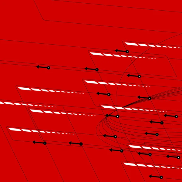 Technischer Hintergrund — Stockvektor