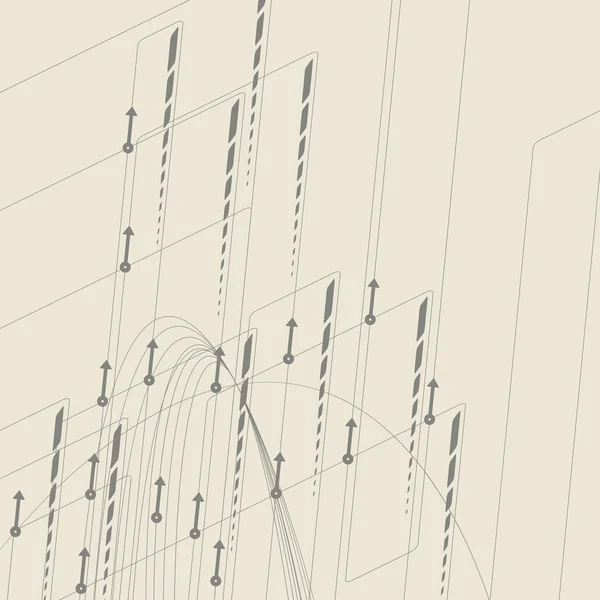 Technischer Hintergrund — Stockvektor