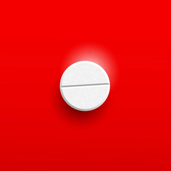 Realistiska piller — Stock vektor