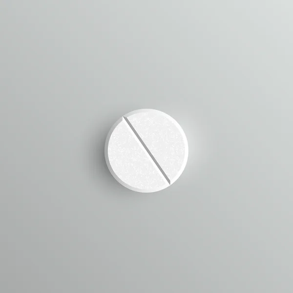 Pilule réaliste — Image vectorielle