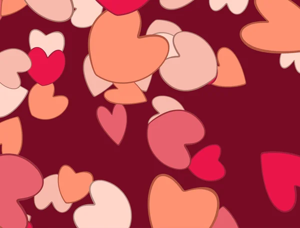 Fondo de San Valentín — Vector de stock