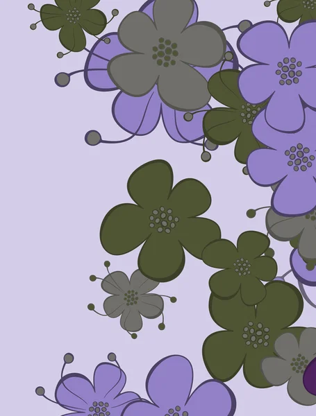 Fundo floral —  Vetores de Stock