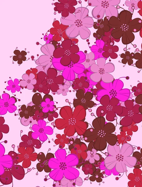 Floral background — Stock Vector