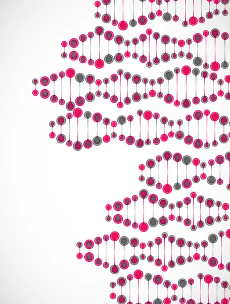 Estructura de la molécula de ADN — Vector de stock