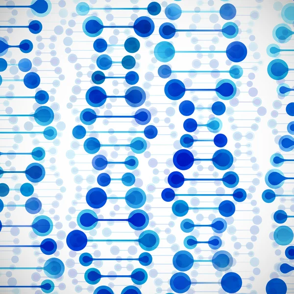 Struttura della molecola di DNA — Vettoriale Stock