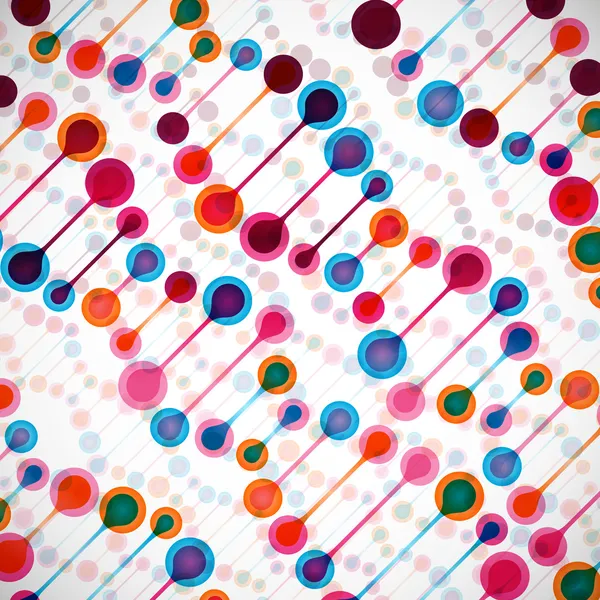 Estructura de la molécula de ADN — Vector de stock