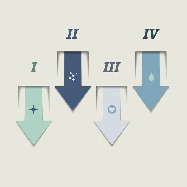 Konstrukce infografika — Stockový vektor