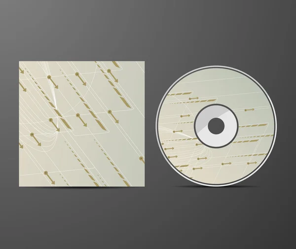 CD-Cover-Design — Stockvektor