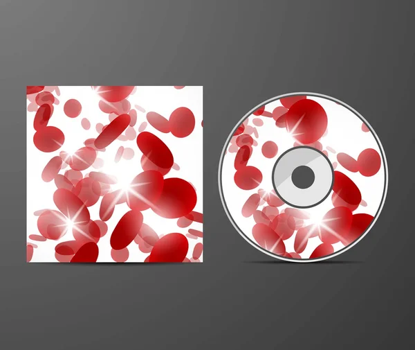 Conception de couverture de CD — Image vectorielle