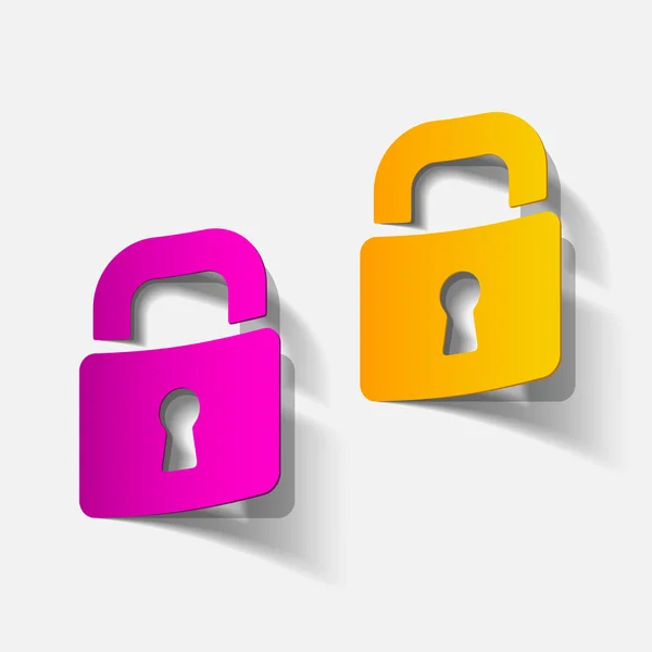 Lock icon — Stock Vector