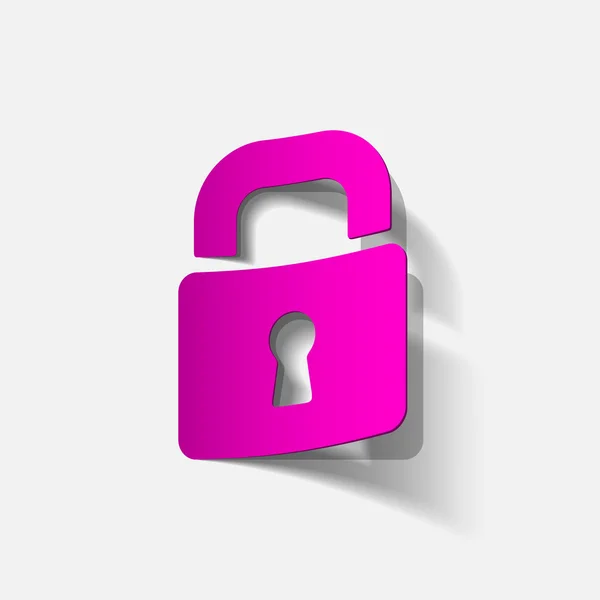 Lock icon — Stock Vector