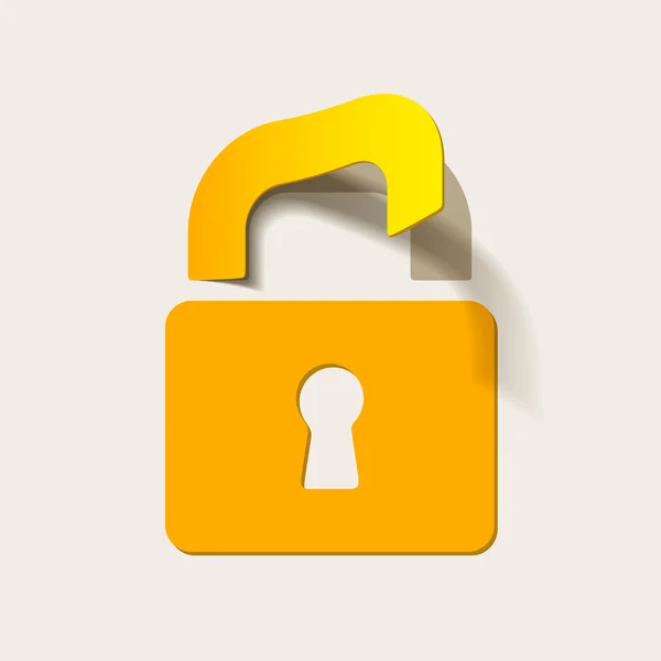 Lock icon — Stock Vector