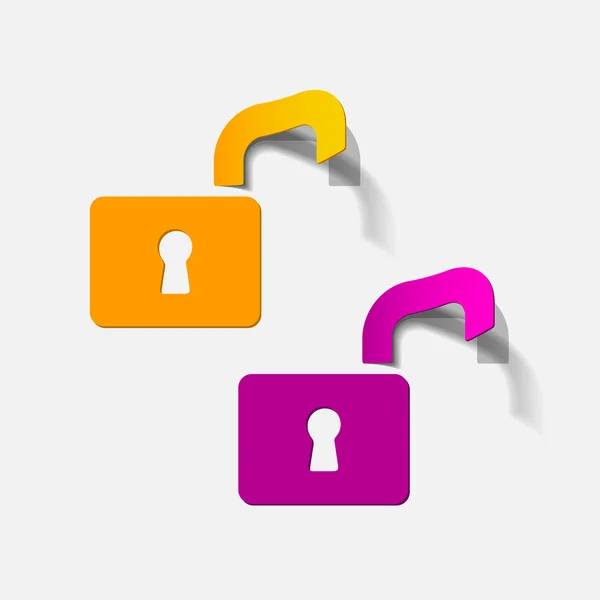 Lock icon — Stock Vector