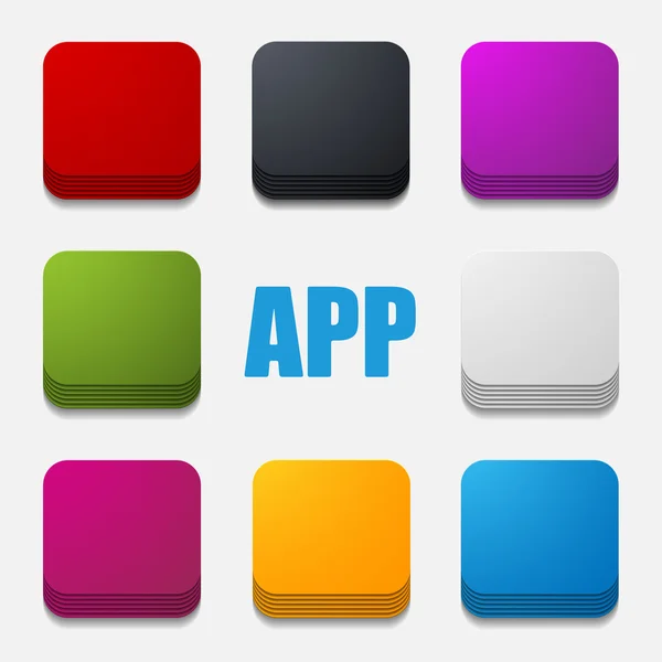 App icon — Stock Vector