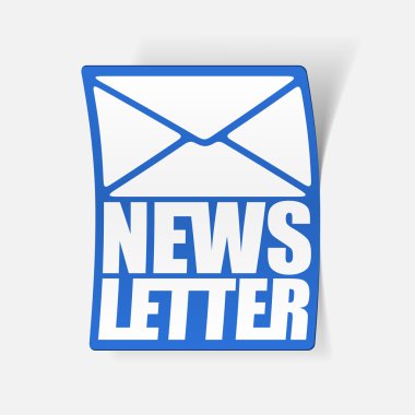 Son Haberler, gerçekçi sticker