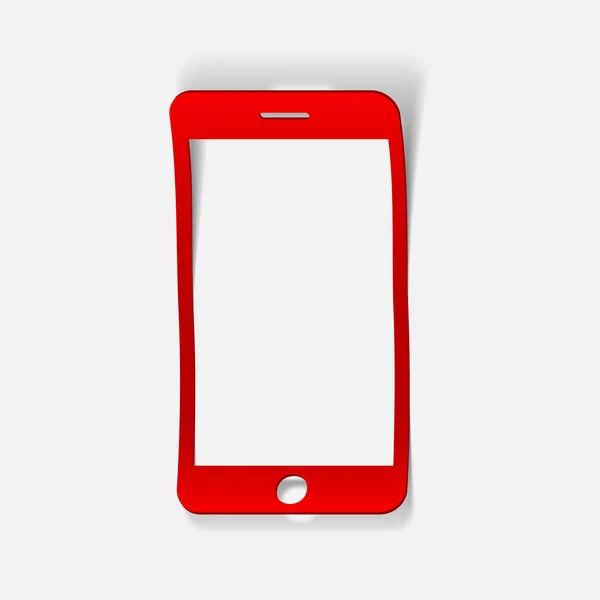 Smartphone sticker — Stockvector