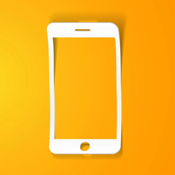 Adesivo smartphone — Vettoriale Stock