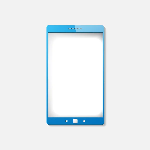 Smartphone con pantalla táctil — Vector de stock