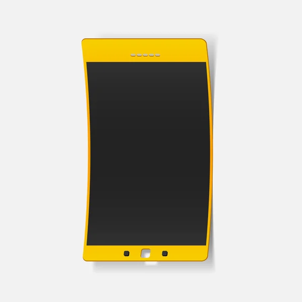 Adesivo smartphone — Vettoriale Stock