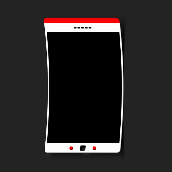 Autocollant smartphone — Image vectorielle