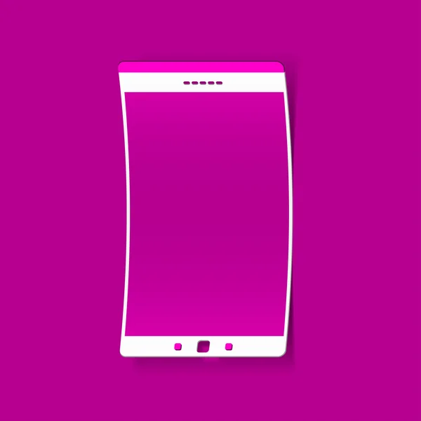 Adesivo smartphone — Vettoriale Stock
