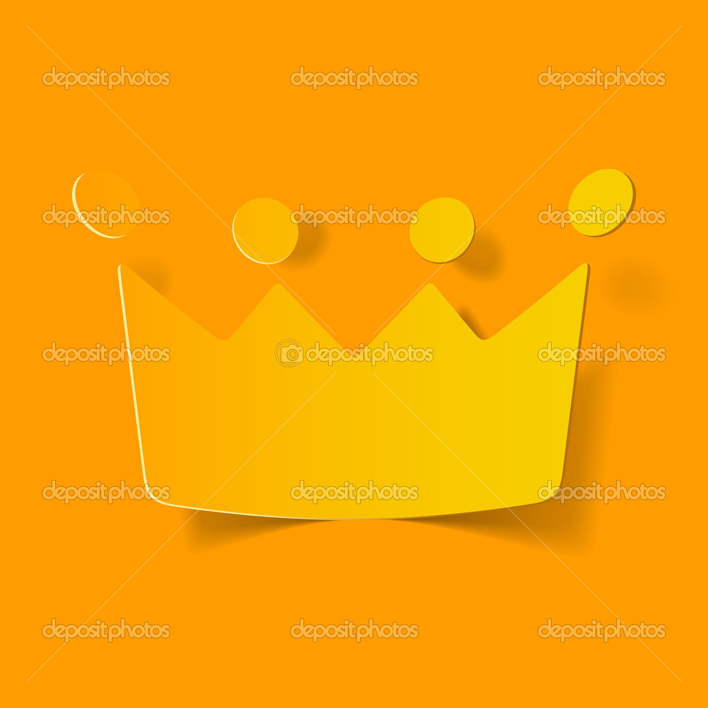 Crown sticker Stock Vector by ©Palau83 36009205