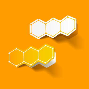 분자 구조, 스티커