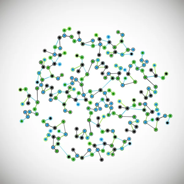 Estructura molecular — Archivo Imágenes Vectoriales