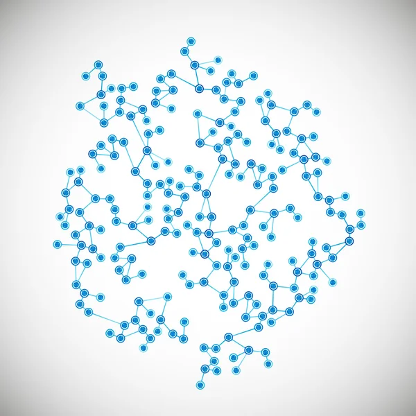 Estructura molecular — Archivo Imágenes Vectoriales