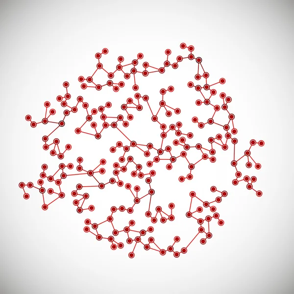 Estructura molecular — Archivo Imágenes Vectoriales