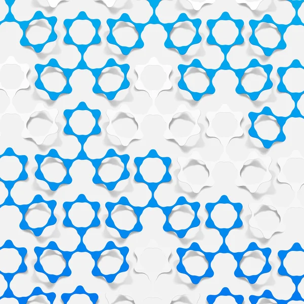 Molecular structure, sticker — Stock Vector