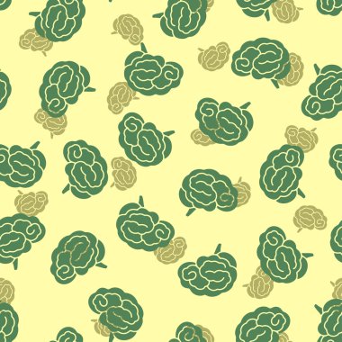 Dikişsiz desen, beyin