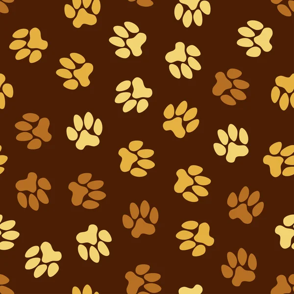 Dikişsiz desen, hayvan ayak izleri