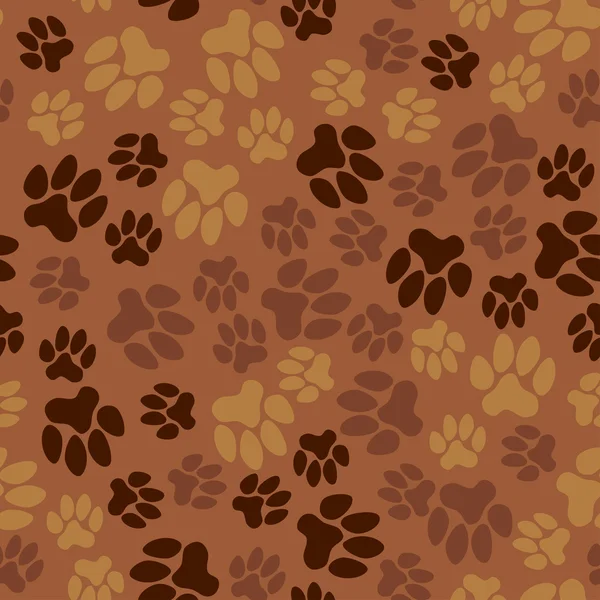 Dikişsiz desen, hayvan ayak izleri