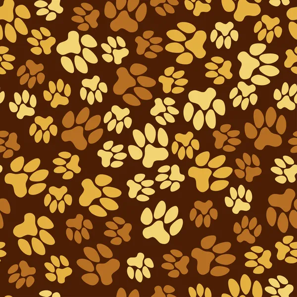 Dikişsiz desen, hayvan ayak izleri